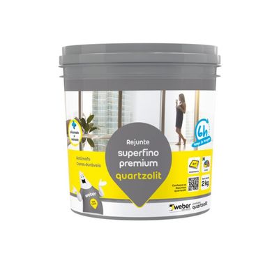 REJUNTE SUPERFINO PREMIUM BEGE 2KG, QUARTZOLIT