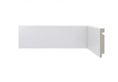 RODAPE 451 BRANCO 2,40M, 7CM LISO, POLIESTIRENO, SANTA LUZIA