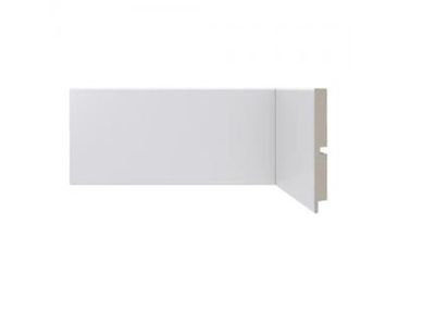 ALIZARES 454/ RODAPE BRANCO 2,40M, 10CM LISO, POLIESTIRENO, SANTA LUZIA