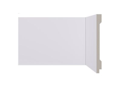 RODAPE LEV151 RP/BRANCO 15 CM LISO, SANTA LUZIA