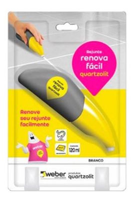 REJUNTE RENOVA FÁCIL BEGE 120ML, QUARTZOLIT