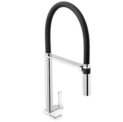 TORNEIRA PARA COZINHA DE MESA BICA ALTA CROMADO/BK, POLIDO, DOCOL