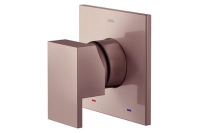 ACABAMENTO MONOCOMANDO CHUVEIRO E DUCHA NEW EDGE/MIN COBRE POLIDO, DOCOL