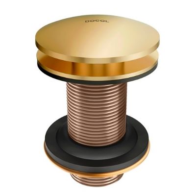 VALVULA CLICK-CLACK 7/8 OURO, POLIDO, DOCOL