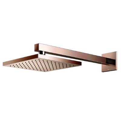 CHUVEIRO QD 200MM PAREDE HEAVEN COBRE, POLIDO, DOCOL