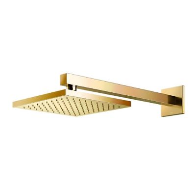 CHUVEIRO QD 200MM PAREDE HEAVEN OURO, POLIDO, DOCOL