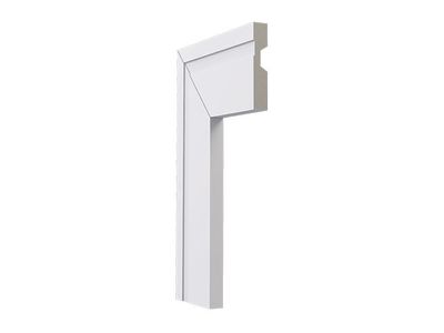 ALIZARES LEV72 / GUARNICAO BRANCA 2,40M, 7CM FRISADO, SANTA LUZIA