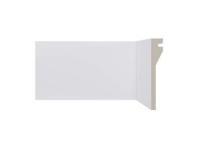 ALIZARES 582 / RODAPE BRANCO 2,40M, 12CM LISO, SANTA LUZIA
