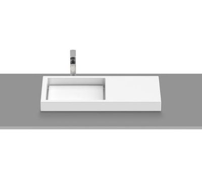 CUBA SOBREPOR 800X380 SKYLINE HORIZON BRANCO, ROCA