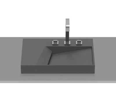 CUBA SOBREPOR 600X420 GEOMETRIC HORIZON, ONIX, ROCA