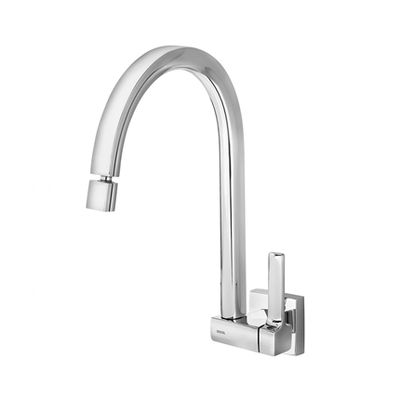 TORNEIRA COZINHA PAREDE BICA ALTA 1/2 E 3/4 QUADRADA, CROMADO, DOCOL