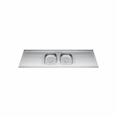 PIA INOX 1,80 AÇO 430 CUBA N4-110 C/ESC, GHELPLUS