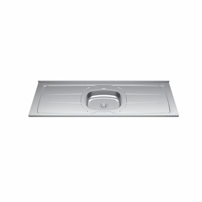 PIA INOX 1,60 AÇO 430 CUBA N4-095 C/ESC, GHELPLUS