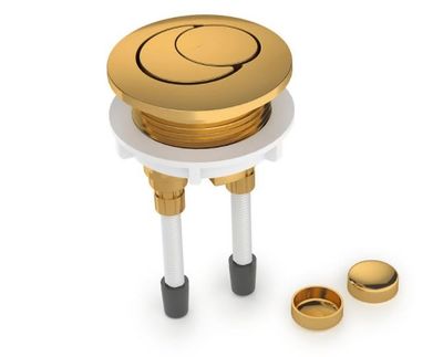 BOTAO DE ACIONAMENTO 3/6LITROS  COM CAPA FIXA GOLD