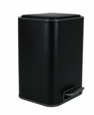 LIXEIRA RETANGULAR COM PEDAL GRAFITE 06L
