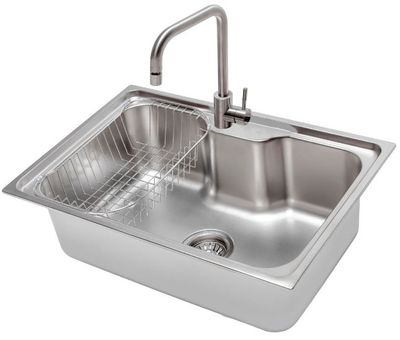 CUBA DEBACCO INOX 239 FUNZIONALE MONOCOMANDO