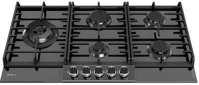 COOKTOP MONTREAL VIDRO 90CM GÁS 5 BOCAS DEBACCO