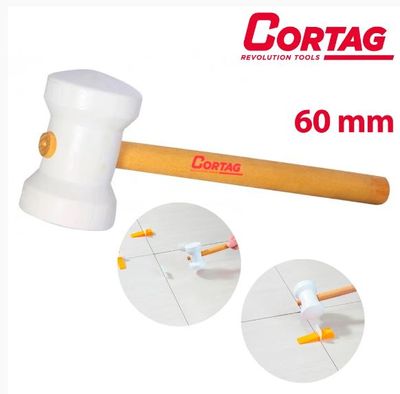 MARTELO DE BORRACHA BRANCO 60MM CORTAG