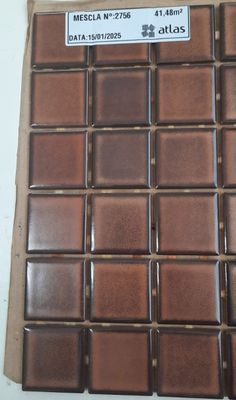 PASTILHA 5X5 MESCLA 2756 A CX(2,44) ATLAS