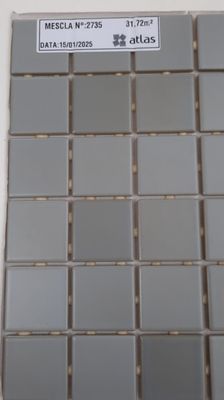 PASTILHA 5X5 MESCLA 2735 A CAIXA (2,44) ATLAS
