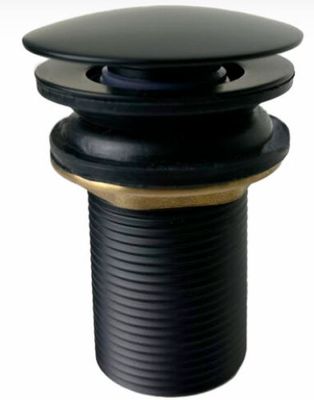 VALVULA 1.1/4 CLICK-UP EXT LAVABO PRETO GHELPLUS