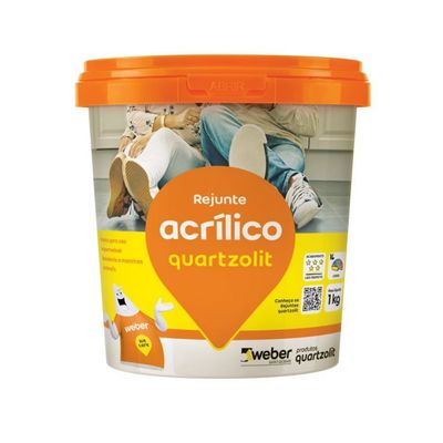 REJUNT ACRÍLICO BEGE 1KG BALDE, QUARTZOLIT REJUNT ACRÍLICO BEGE 1KG BALDE, QUARTZOLIT
