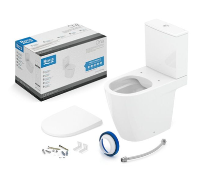 VASO SANITARIO ONA BRANCO C/ASSENTO, CX ITENS MONTAGEM