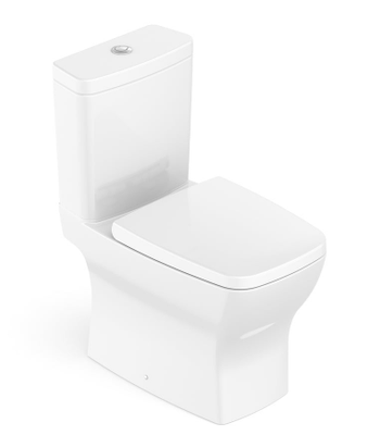 VASO SANITARIO, ASSENTO PP SOFT CLOSE E ITENS DE INSTALAÇÃO BOSS BRANCO, ROCA