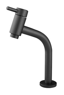 TORNEIRA LAVATORIO MESA BICA BAIXA STILLUS PRATICA 1/4 DN 15 BLACK MATTE