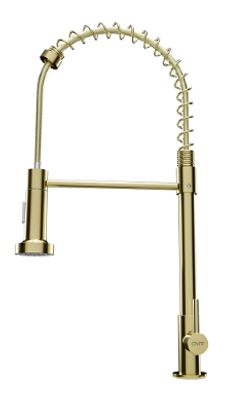 TORNEIRA COZINHA METAL GOURMET STANDARD BANCADA DOURADA CIVITT