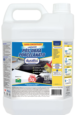 LIMPADOR PÓS OBRA PARA PORCELANATO 5 L DURATTO