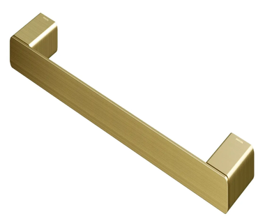 PORTA TOALHA FLAT BAS ROSTO 300 OURO ESCOVADO