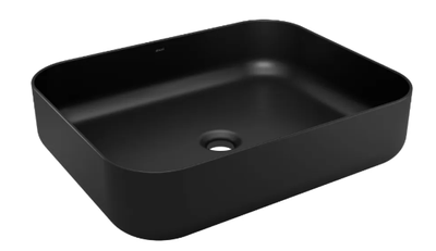 CUBA APOIO RETANGULAR 500X400X130 MATTE BLACK