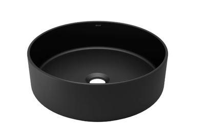 CUBA APOIO REDONDA 360X120 MATTE BLACK