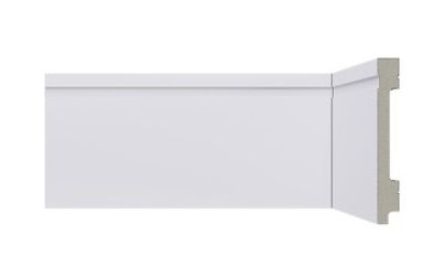 ALIZARES B106 /RODAPÉ BRANCO (2,40) 10CM FRISADO ALIZARES B106 /RODAPÉ BRANCO (2,40) 10CM FRISADO