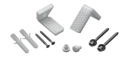 CONJUNTO FIXAÇÃO TIPO SUPORTE EM L, ROCA
