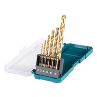 Kit De Brocas Hss Tin 6 Pecas Makita