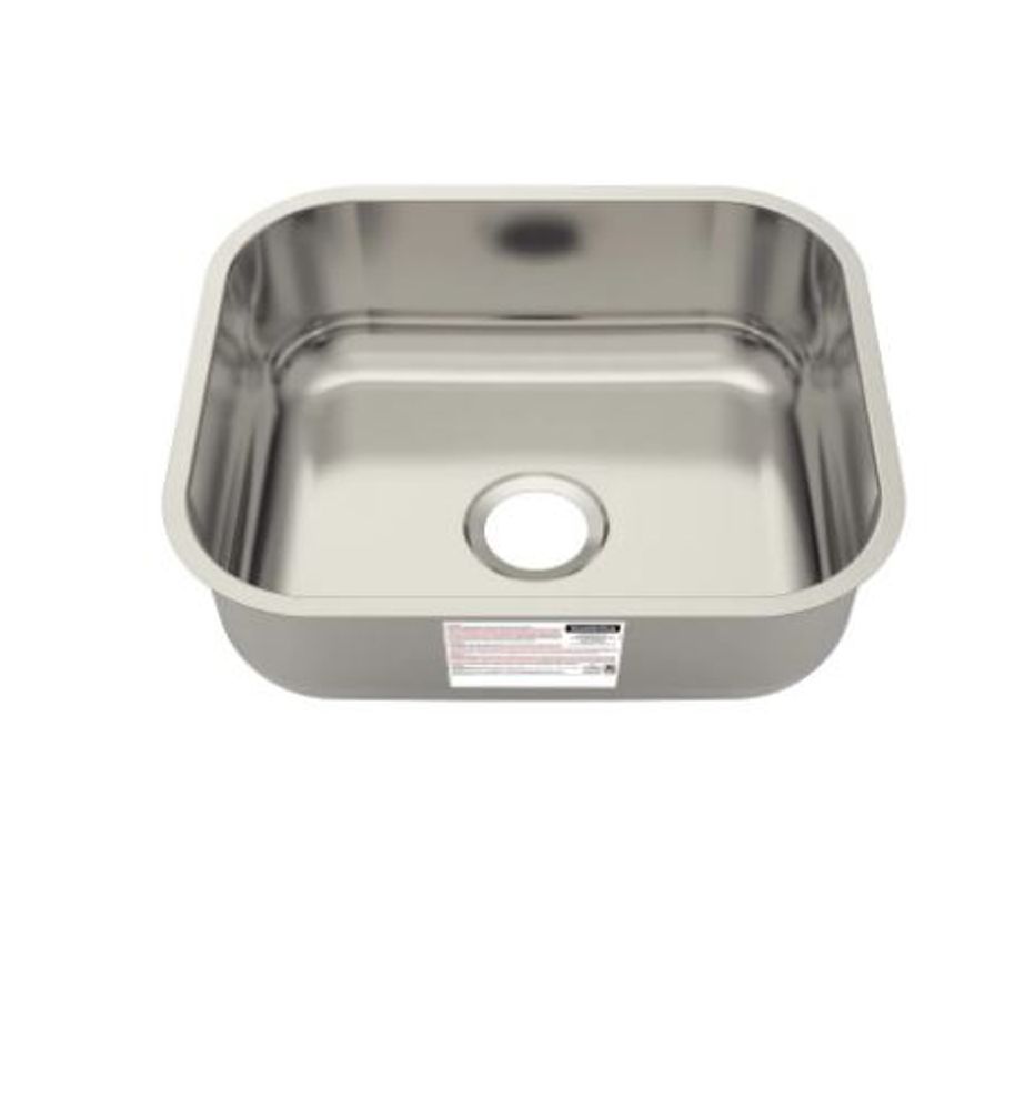 Cuba Retangular Basic Nº 03 40x34 Inox 430