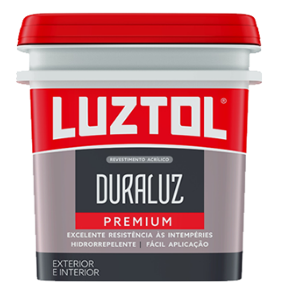 Revestimento Acrílico Duraluz Textura Premium 23Kg Terracota Novo