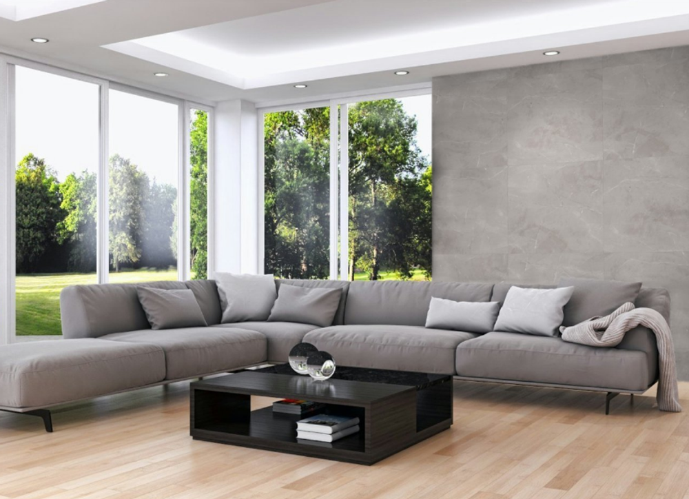 Porcelanato 83x83 Abruzzo Gray Satiny 70540 Acetinado- Castelli Porcelanato 83x83 Abruzzo Gray Satiny 70540 Acetinado- Castelli