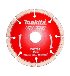 Disco Diamantado Segmentado para Concreto a Seco/Úmido - D-08785