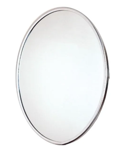Espelho Oval com Perfil de Alumínio 44x55cm Astra