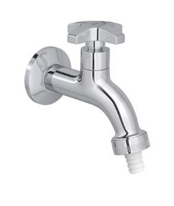 Torneira Deca para Jardim e Tanque com Adaptador de Mangueira | Max - Cromado