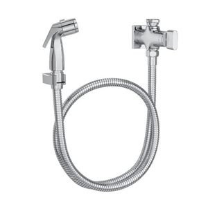 Ducha Higiênica com Registro e derivação Polo Cromado - Deca