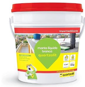 Impermeabilizante Manta Líquida Laje Branca 18Kg
