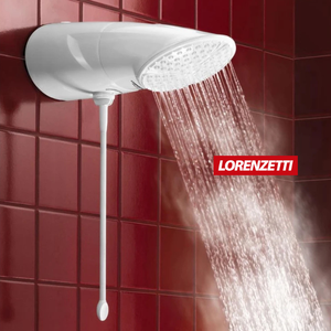 Chuveiro Elétrico 6400w 220v Top Jet Multitemperaturas Branco - Lorenzetti