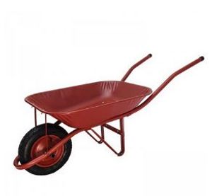 Carrinho de mão com caçamba metálica vermelho 45 litros - Gordini Soft