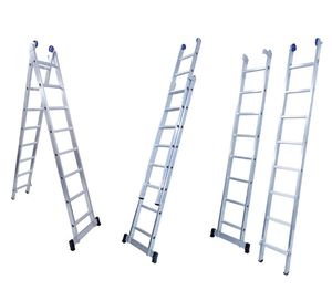 Escada Alumínio Extensiva 4x1 6 Degraus - SBA