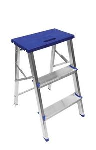 Banqueta  de Alumínio Escada Alustep - E1002 Sba