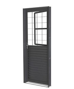 Porta standard  Mista Laminada Com Postigo 0.84x2.15 R12 Esquerdo  206200- CRV